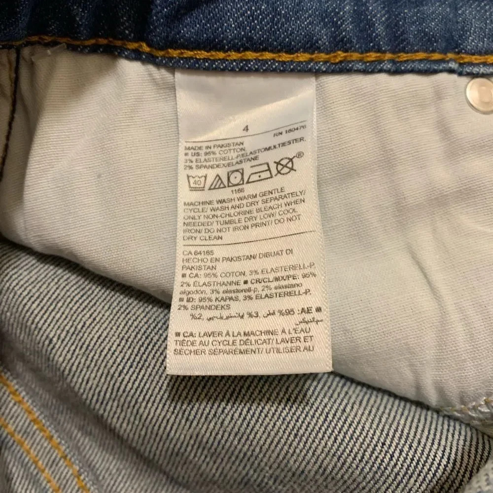 OLD NAVY‎ Distressed Mini Denim Skirt - Picture 5 of 5